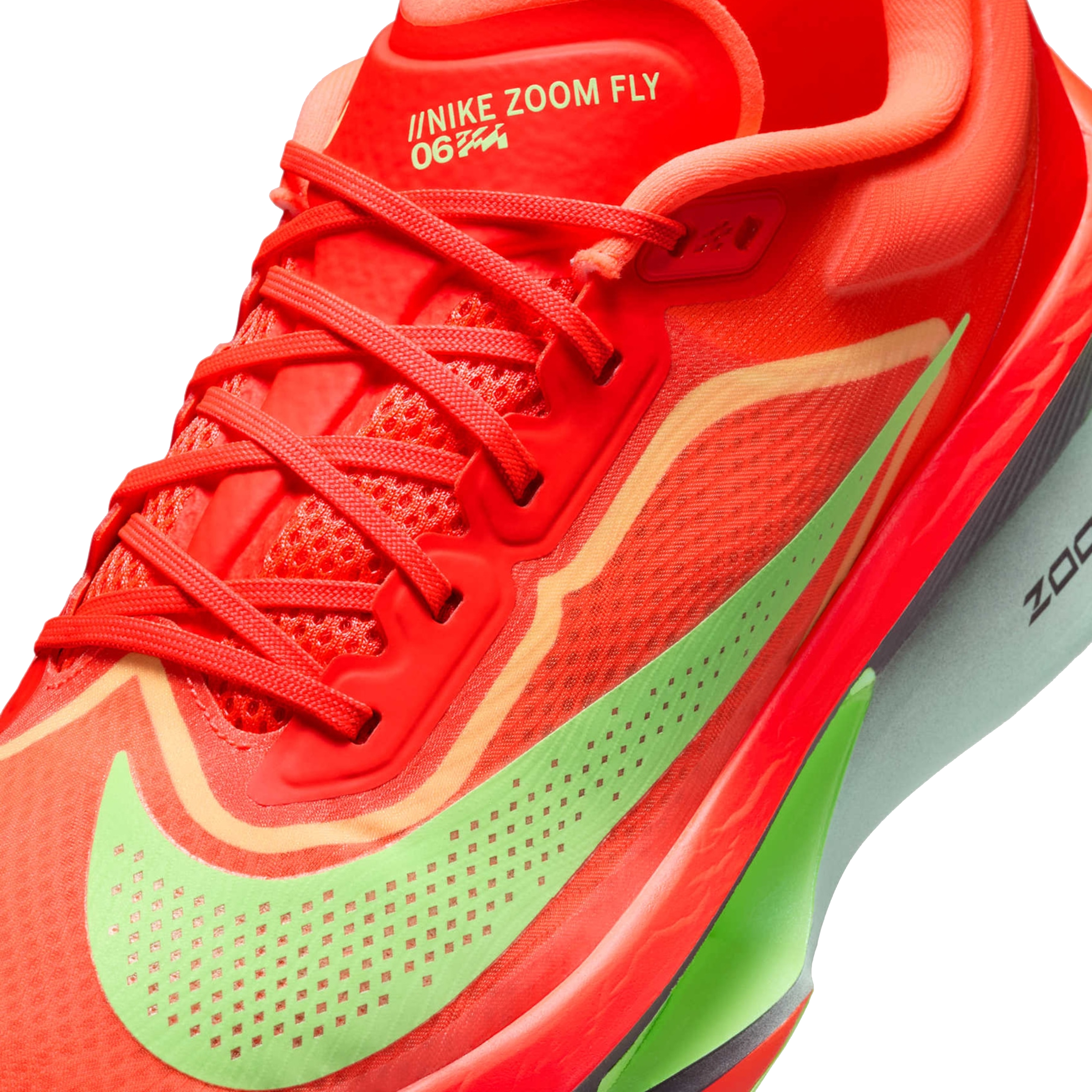 Nike Tenis ZOOM FLY 6 M - FN8454-601 LaranjaVerde Sint -5-